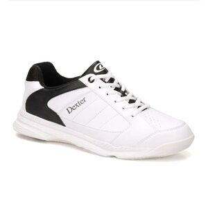 Dexter Men’s White and Black Bowling Shoes ~ Size 7.5